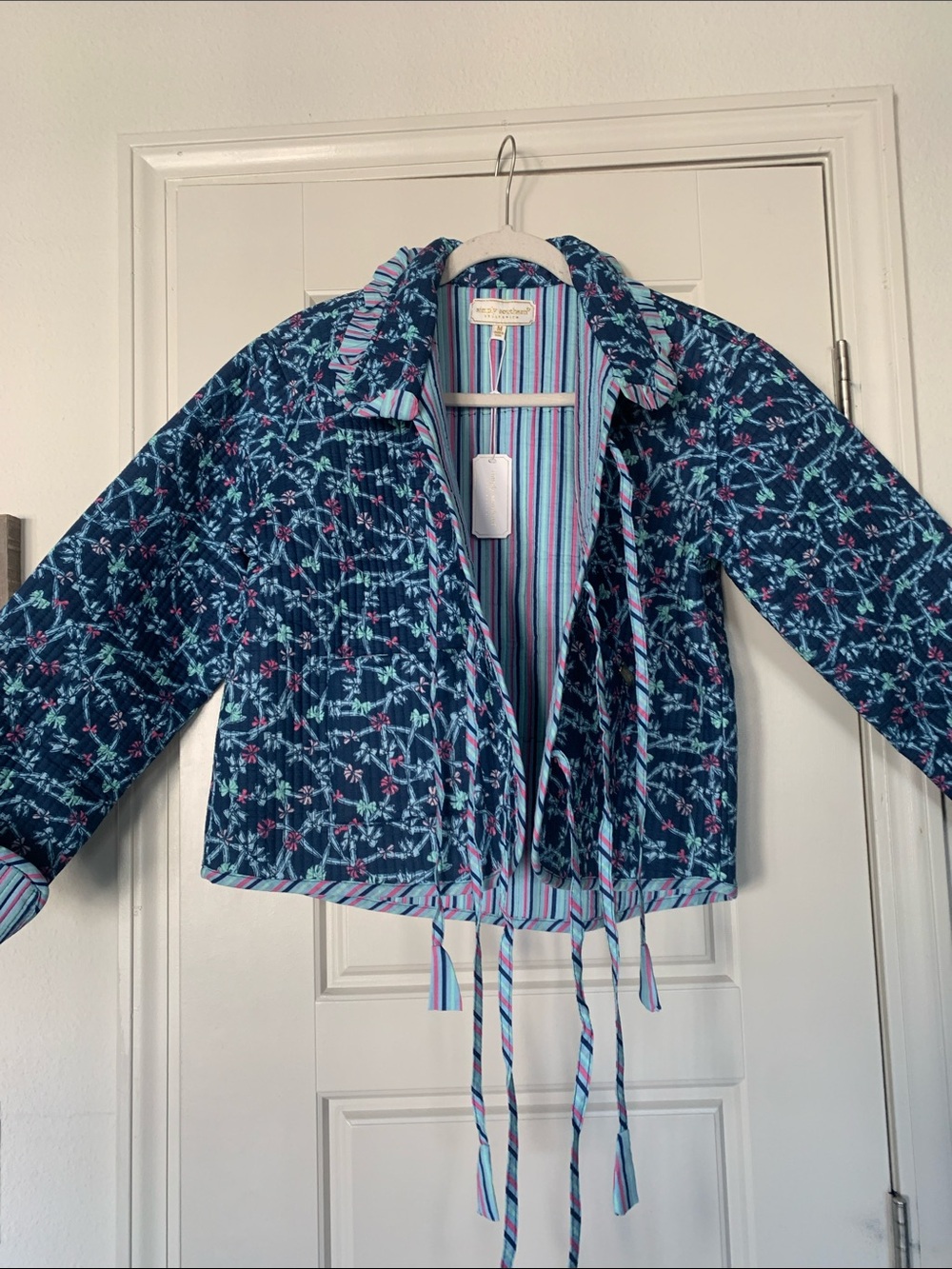 NWT Simply Southern Ophelia Quilted Lightweight Jacket M